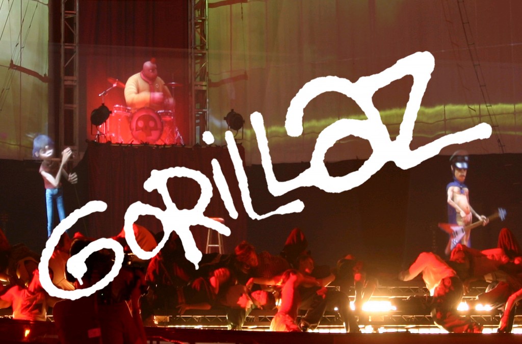 Gorillaz stage
