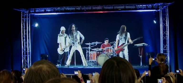 Tokio Hotel Hologram
