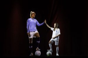 women football player image